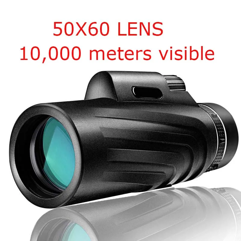 

50X60 HD Zoom Lens Waterproof Monocular Telescope zoom lens for smartphone telefon phone camera len for Outdoor Hunting Bird