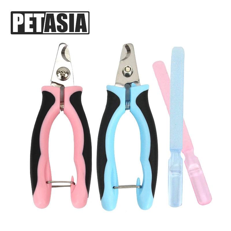 DELE Pet Cat Dog Nail Cippers For Small Dogs Nail Scissors Stainless Steel Scissors Pet Supplies