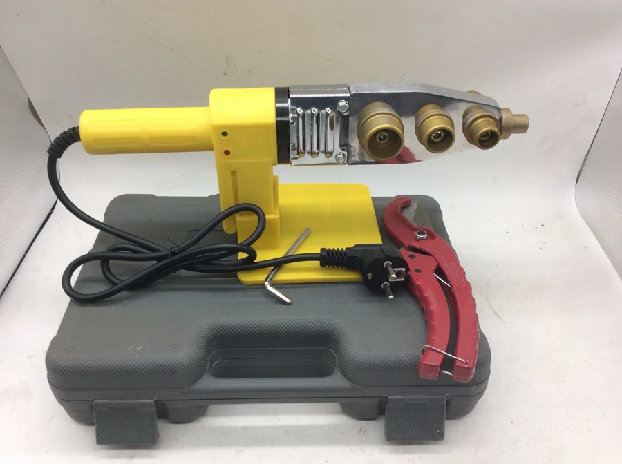 Full Automatic Heating PPR Pipe Welding Machine, plastic welder AC 220V