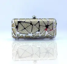 European luxury evening bags noble princess fashion sexy party clutch 6 Colors diamond classic handbags women