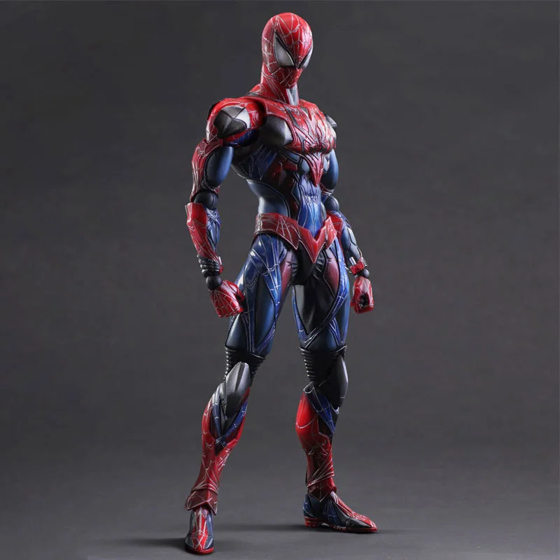 

Tobyfancy Spiderman Play Arts Kai PVC Action Figure Superhero Spider-Man Collection Model Toy