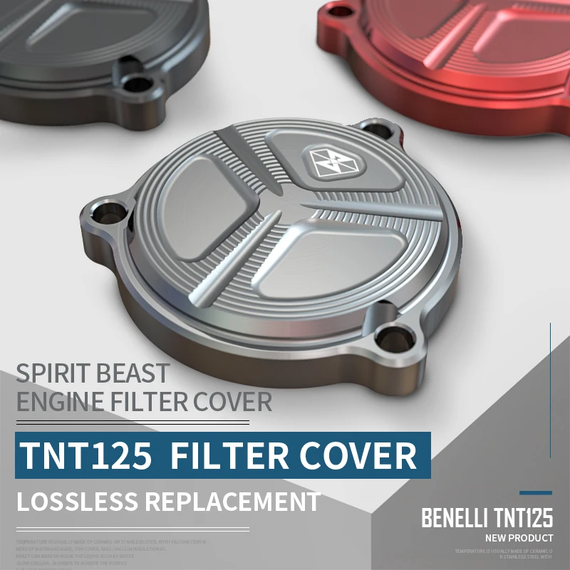 

Spirit Beast Motorcycle Oil Fuel Filter Cover Shell Motorbike for Benelli TNT 125 135 TNT125 TNT135