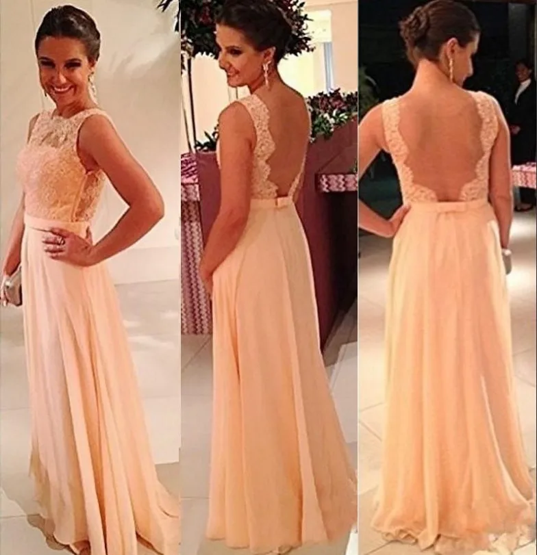 pink champagne bridesmaid dresses