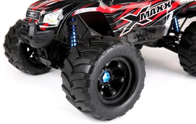 200*120 мм колеса широкие шины с Гайка переходника для 1/5 TRAXXAS X-MAXX