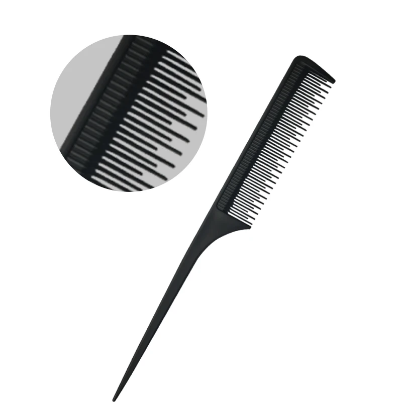 5 шт./лот, профессиональная углеродная парикмахерская расческа для стрижки волос, новая углеродная расческа для волос, Антистатическая Расческа для стрижки - Цвет: Item 1