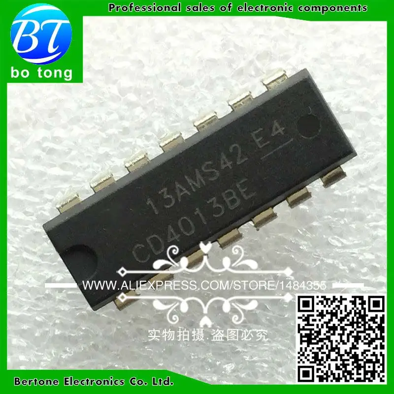 

20 шт. CD4013BE DIP14 CD4013 DIP новые и оригинальные IC Бесплатная доставка