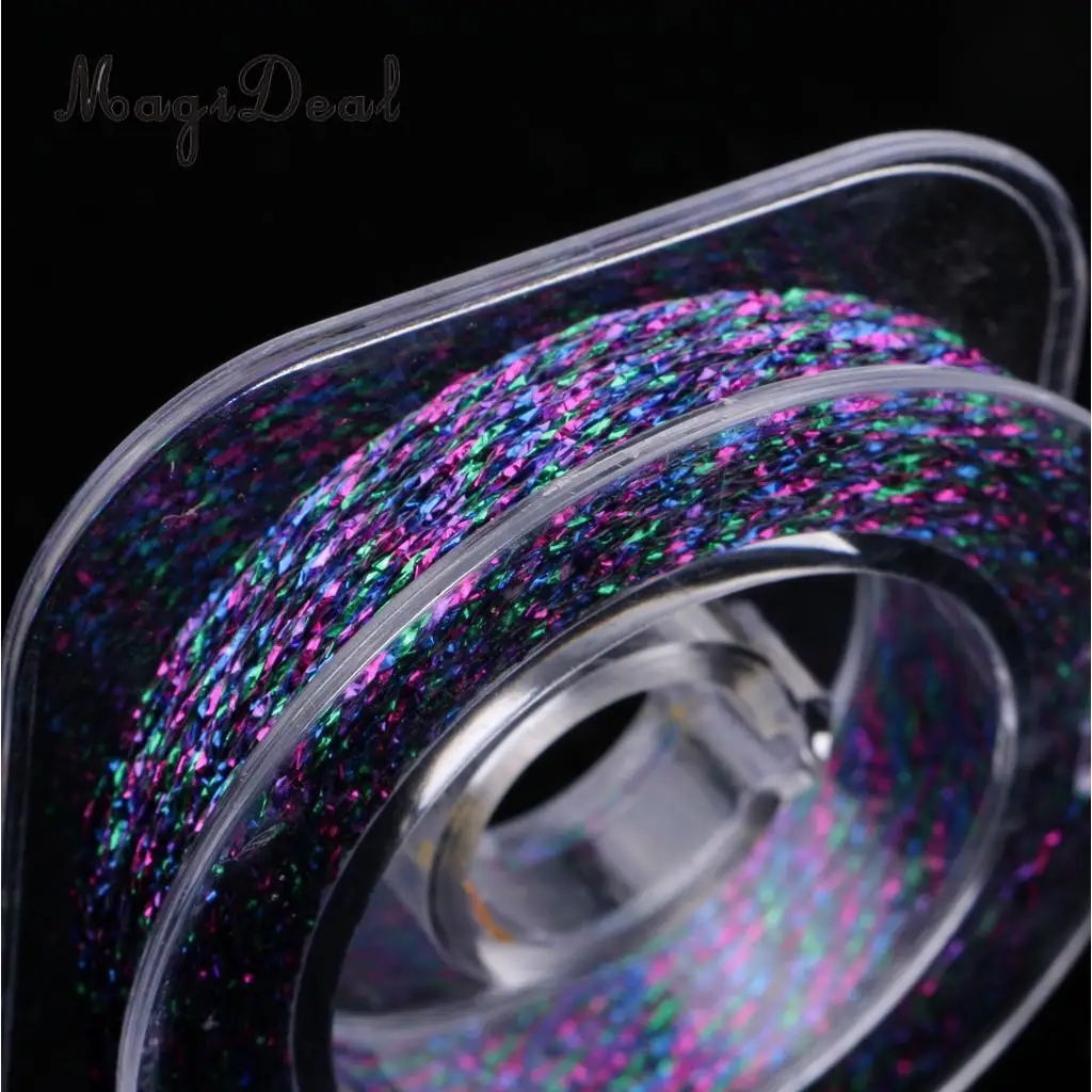 55yards/spool Metallic Guide Wrapping Fishing Line Thread Strong Nylon Fibers for Rod Building Repairing DIY