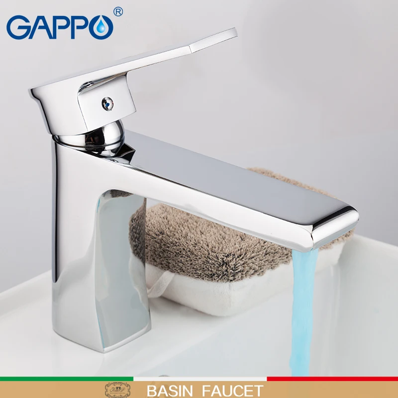 GAPPO basin faucet waterfall bath faucets mixer tap deck mounted chrome sink | Обустройство дома