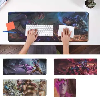 

Yinuoda vi piltover enforcer Office Mice Gamer Soft Mouse Pad more thicker edge lock for laptop desktop computer anime mouse pad