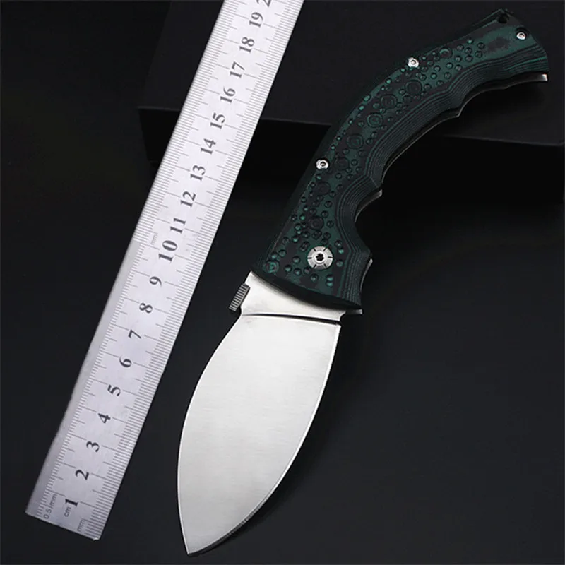 2020 New Free Shipping 7CR17Mov Steel Outdoor Tactical Folding Army Knife Survival Mikata Handle Hunting Military Knives Tools