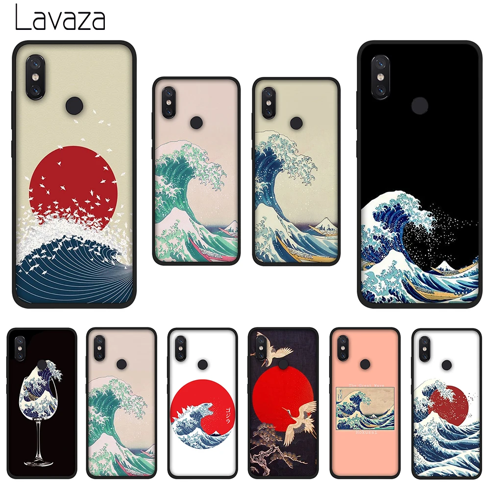 

Lavaza Hokusai The Great Wave Soft TPU Silicone Case Cover for Huawei Mate 10 20 P8 P9 P10 P20 P30 Lite Pro P Smart 2019