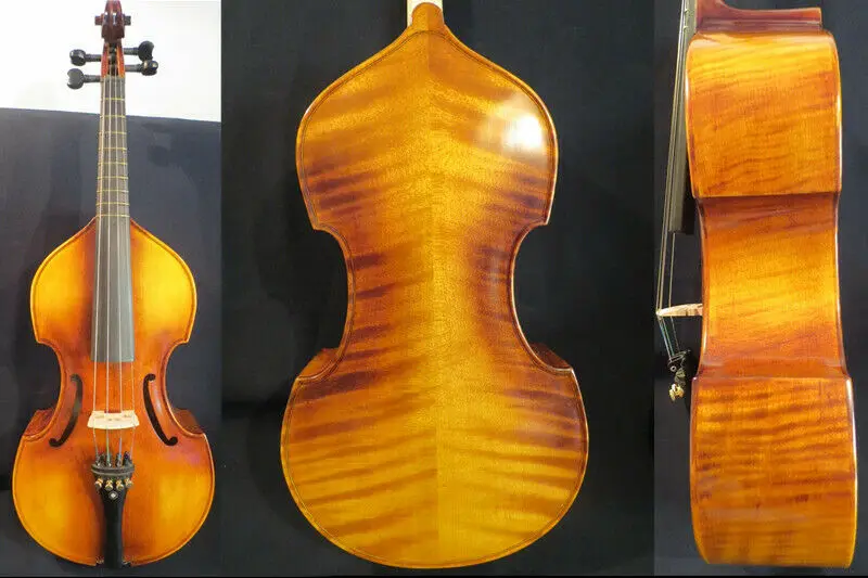

Baroque style SONG Maestro instate Frets 4 string 15 1/2" viola da gamba #14119