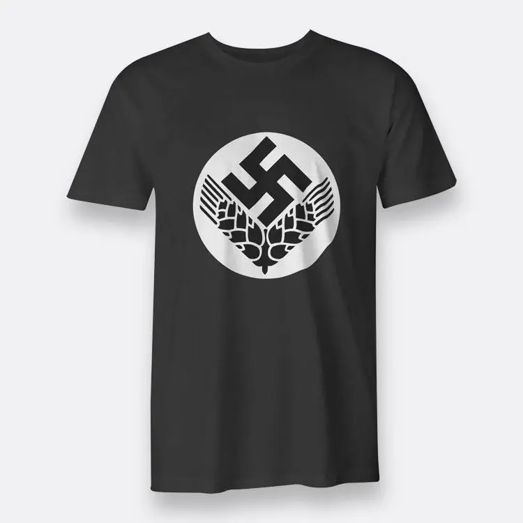 Flaggen des Reichsarbeitsdienstes Black Tee T-shirt Men's sz S-3XL | Мужская одежда