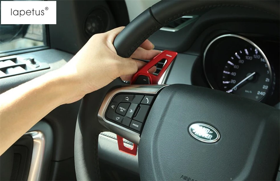 Lapetus аксессуары для Range Rover Evoque 2012- переднее рулевое колесо Переключатели скоростей на руле Панельное литье крышка комплект отделка