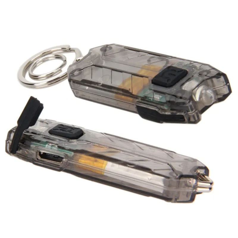 5 цветов открытый мини USB светодиодный брелок для кемпинга фонарик перезаряжаемый брелок для ключей лампа факел TX005