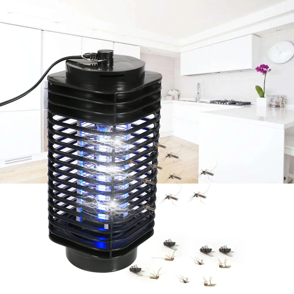 Electronics Mosquito Killer Mini LED Lamp Zapper Bug For Flying Pest