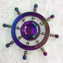 Красочный Гиро-Спиннер роторный руль из сплава Красочный Взрослый руль декомпрессионный артефакт edc декомпрессионные игрушки