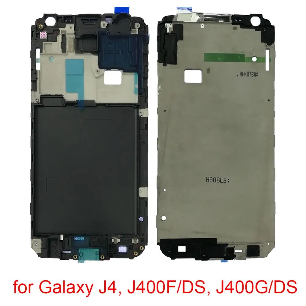 Передняя панель для Galaxy J4 J400F/DS J400G/DS ЖК рамка J4|Корпусы и рамки мобильных