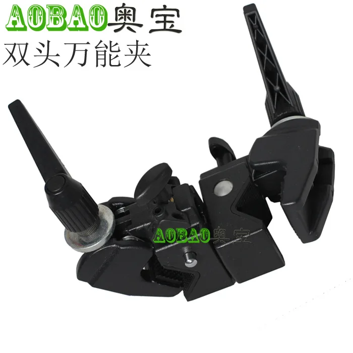 

Adear Accessories Double Universal Clamp Metal Clamp Photography With Eagle Claw Multifunctional Universal Clamp CD50