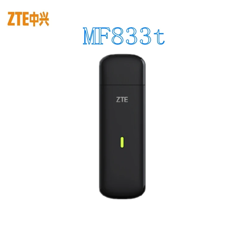 

Unlocked ZTE MF833T 4G LTE-FDD B1/B2/B4/B5/B28/B7MHz & LTE TDD: B40(B38 or B41) dongle pk e8372 e3372