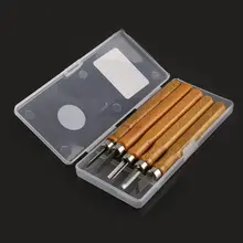 5 шт. резьба по дереву долотом нож для резьба по дереву DIY ручной инструмент для дерева искусство режущий инструмент Graver