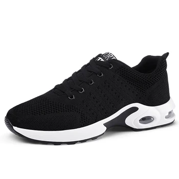 

Cool Tenis Masculino 2019 Brand Sneakers Men Tennis Shoes Male Cushion Stability Athletic Fitness Trainers Men Sport Shoes Black