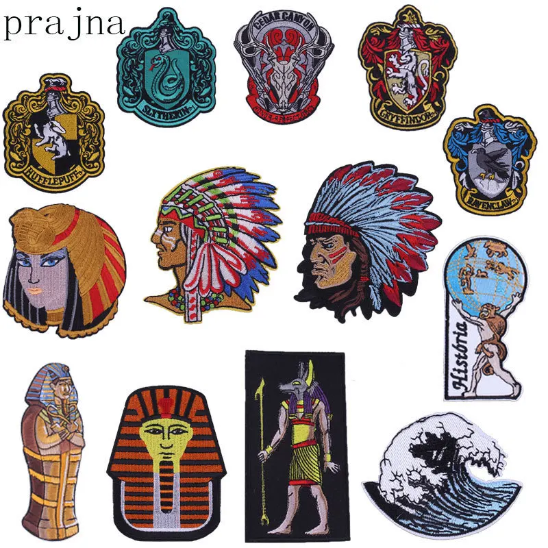 

Prajna Movie Egypt Empire Patch Applique Embroidered Patches For Clothes Stckers Free Biker Iron On Patches For Clothes Garment