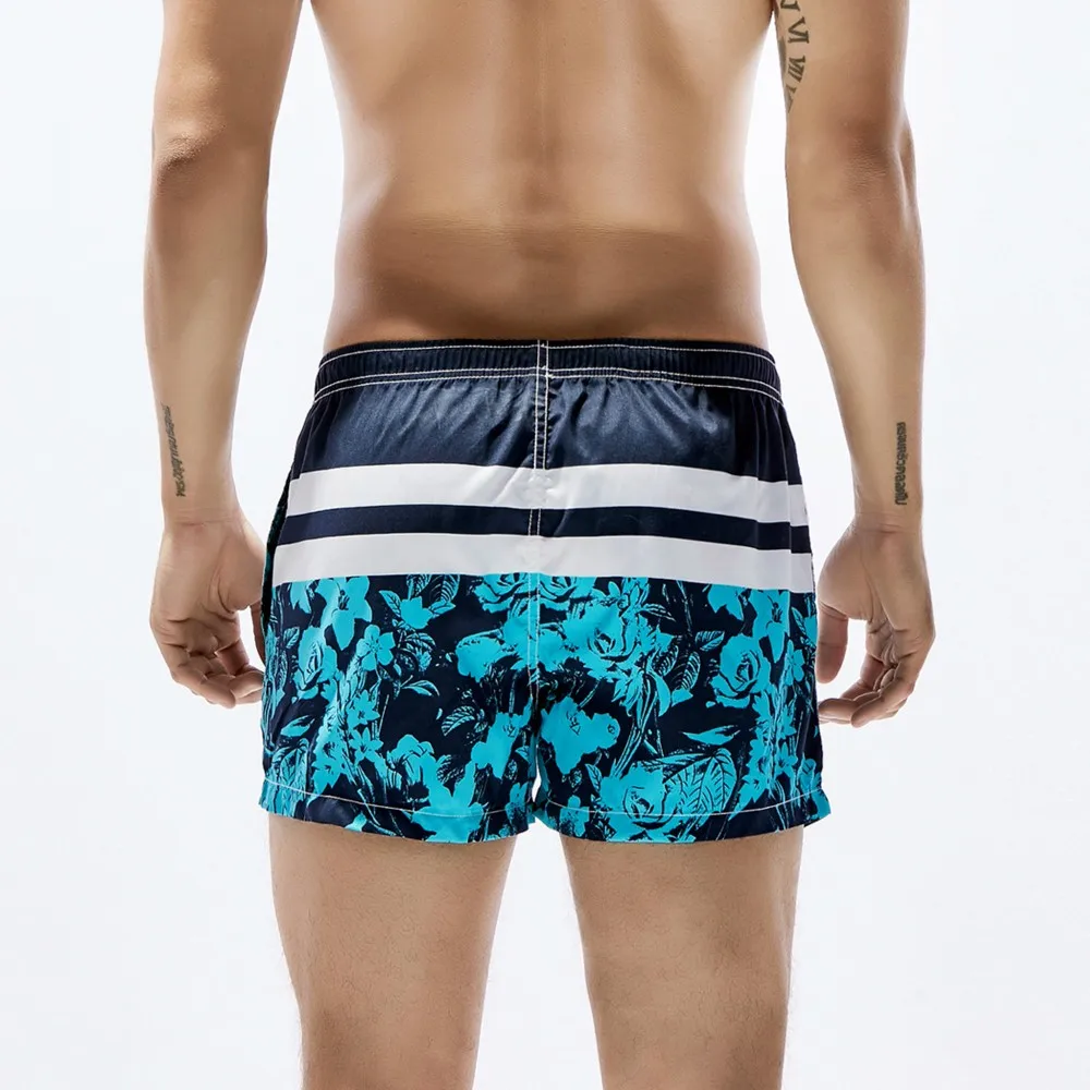 Новые шорты мужские летние горячие продажи пляжные шорты мужские s дышащие плавки Брюки Одежда для плавания Шорты тонкая одежда цветочный принт