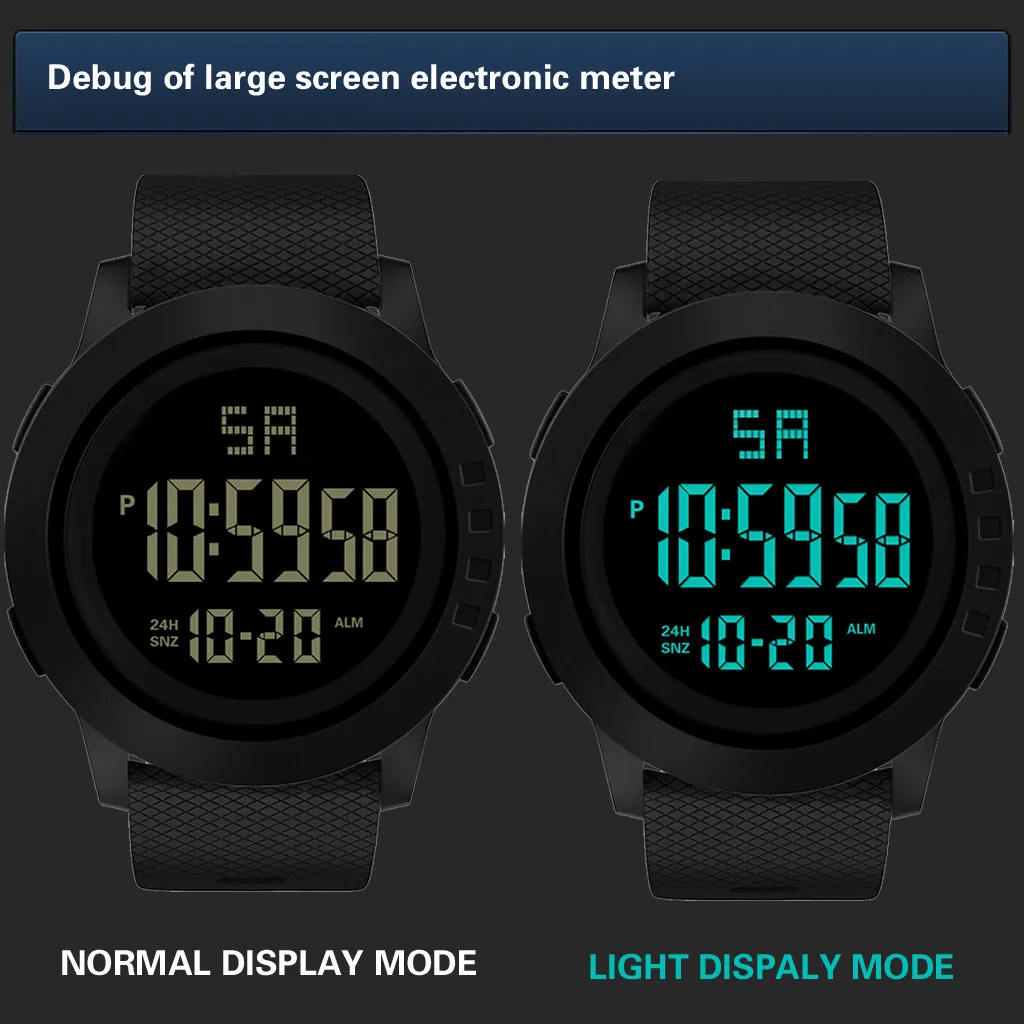 New Luxury Men Analog Digital Military Sport LED Waterproof Wrist Watch#NN0121