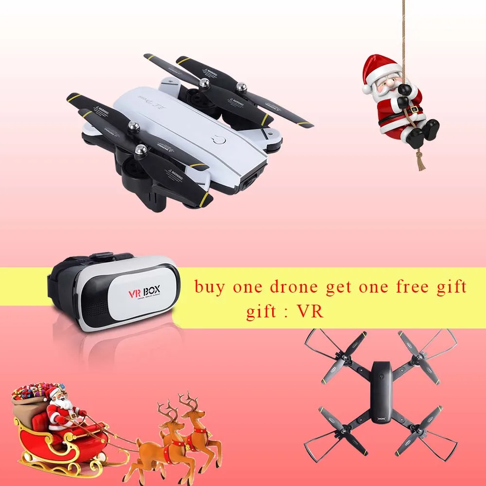 

VR Drone with camera HD SG700 WIFI FPV With 5MP /2MP/0.3MP Camera Foldable Arm RC Selfie Dron Kids Christmas Gift VS S20 SG900