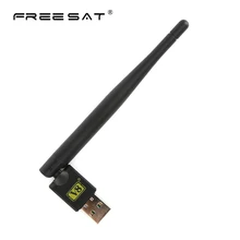 2018 Hot Sale RT5370 Mini Wireless USB Adapter Lan Card 802.11n/g/b USB Wifi Receiver Wifi Dongle Antenna For Freesat V8 HD