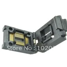 IC51-0644-824 TQFP64 QFP64 LQFP64 IC тестовая розетка/программатор адаптер/горящая розетка(IC51-0644-824-5) 0,8 мм
