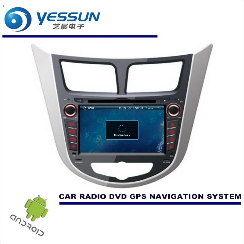 Discount YESSUN Wince / Android Car Multimedia Navigation For Hyundai Accent / Solaris / Verna - CD DVD GPS Player Navi Radio Stereo HD 4