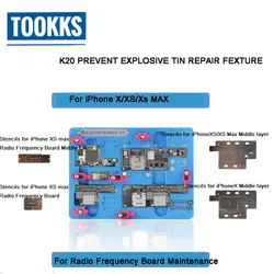 K20 Универсальный Ремонт материнской платы приспособление для iPhone X/XS MAX предотвратить взрывной Олово ремонт приспособления
