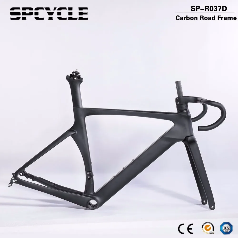 Карбоновая рама Spcycle для дорожного велосипеда дисковый тормоз BB386 гоночного с