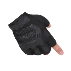 Половина Finger тактические перчатки армия вентилятор наружного Ездовые перчатки CS езда дышащий Перчатки Походные