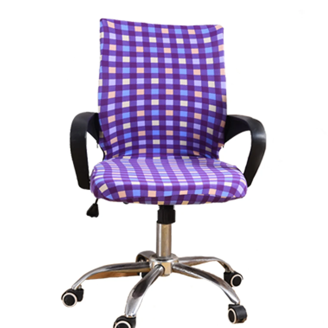 Цветок Съемный чехол на компьютерное кресло большой эластичный чехол современное сидение чехол стрейч офисное кресло чехол для банкета - Цвет: NO 6