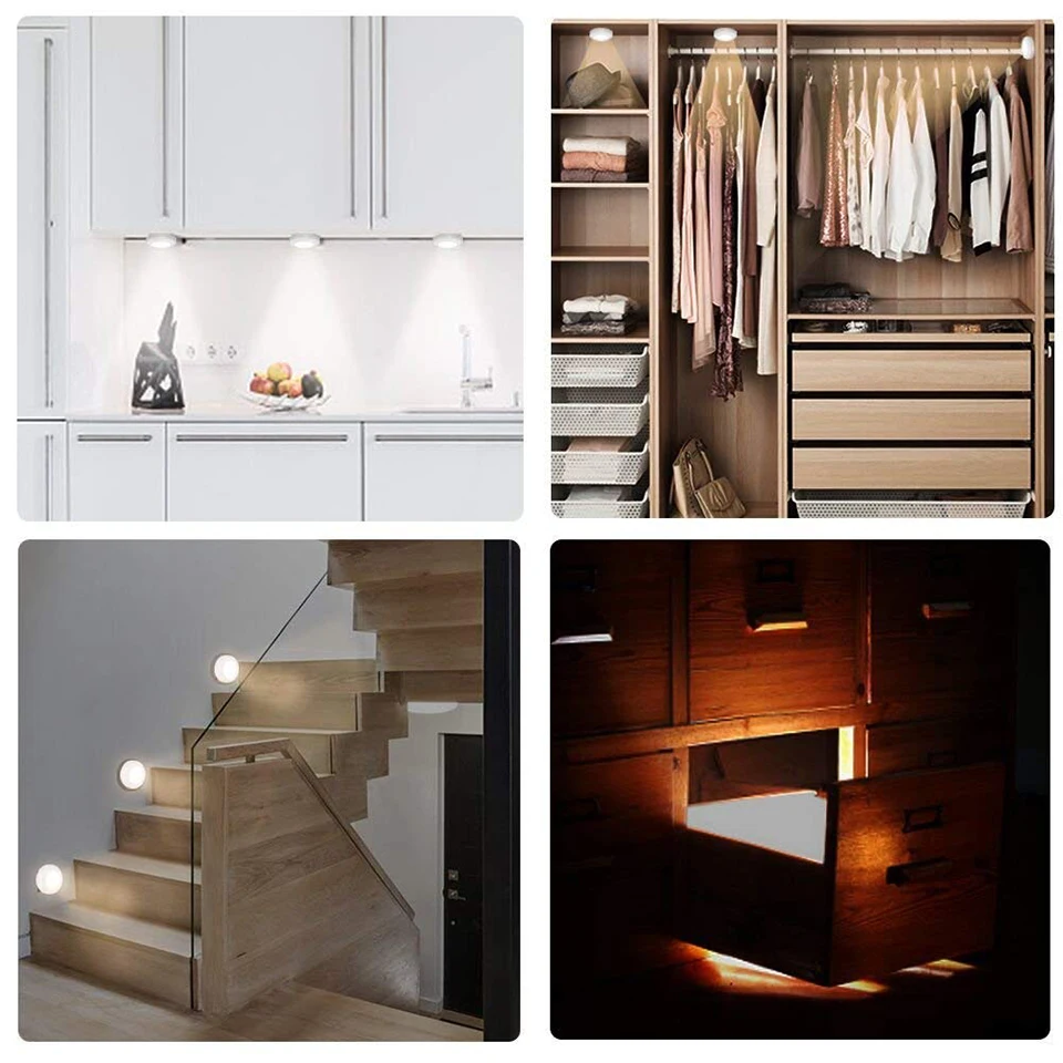 Acheter EMOS Veilleuse LED Avec Capteur COB En Blanc Froid, à Piles (3 X AAA) Support Magnétique Pour Un Alignement Facile 3 Modes : AUTO/ON/OFF Portée De 15 M, Durée D'éclairage 30 S ? Comparer Chez