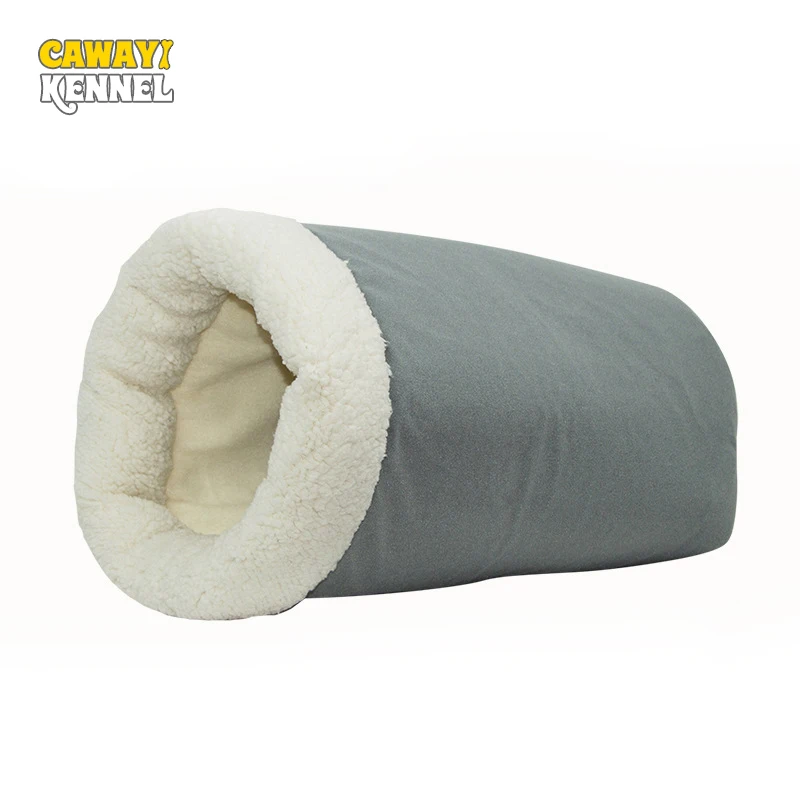 CAWAYI KENNEL Lambswool Pet Cat House Toys sleeping bag