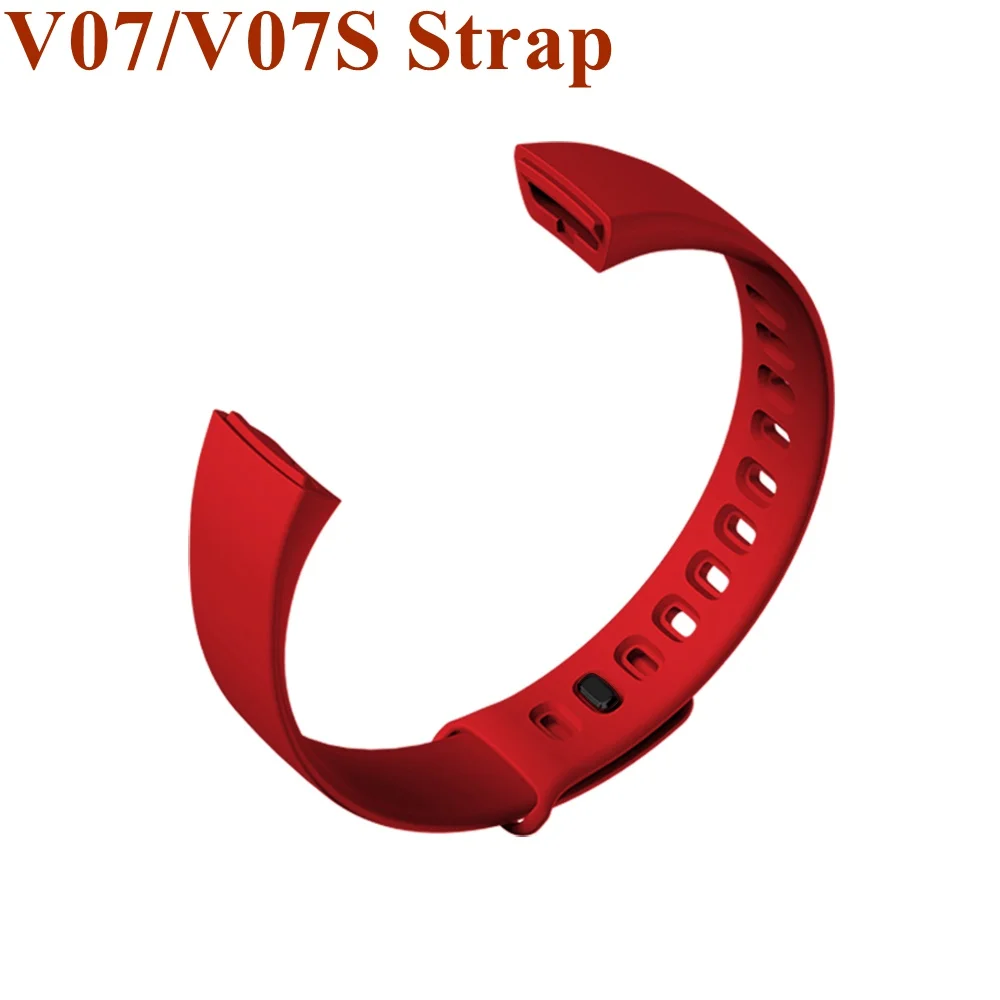 

Fitness Tracker Smart Wristband Strap Replacement Watchbands Silicone BELT for V07 V07S Smart Bracelet band 5 Colors Optional