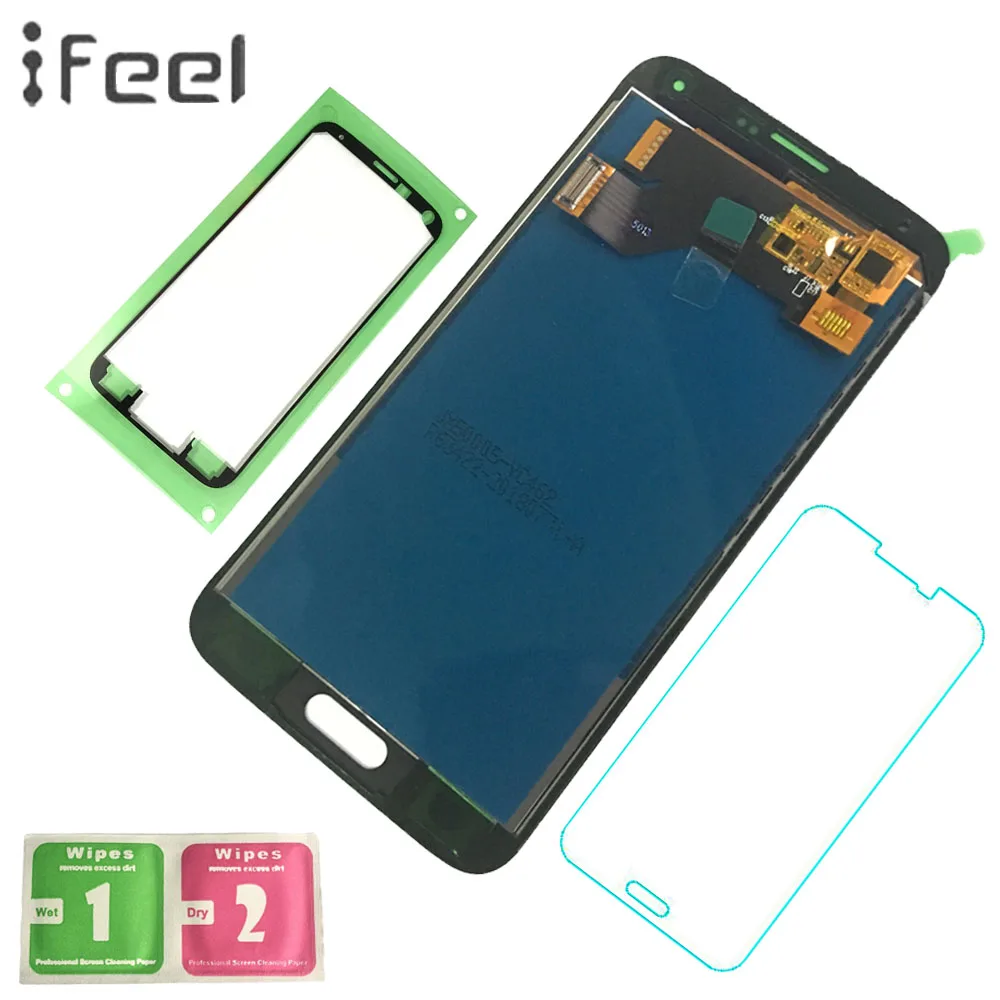 

IFEEL Tested LCD Display For Samsung Galaxy S5 i9600 G900 G900F G900R G900H LCD Display + Touch Screen Digitizer Assembly