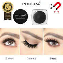 PHOERA 1 шт., 5 мл, водостойкая Косметическая Магнитная подводка для глаз, гелевая, магнитная подводка для глаз, водостойкая, быстро сохнет, стойкий гель для подводки глаз 0603#30