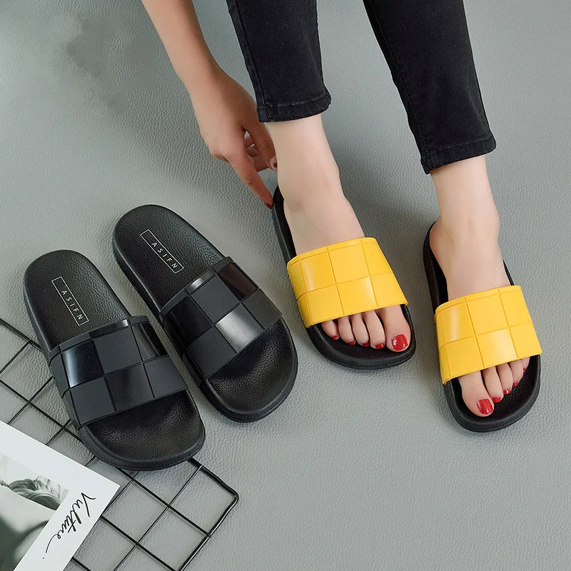 

Dropshipping Slippers Women Sandals Summer Fashion Beach Flip Flops Indoor Bathroom Comfortable Soft Insoles for Women Flat Shoe