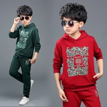 Children’s clothing male child 2016 spring and autumn child fashionable casual sweatshirt sports set 10