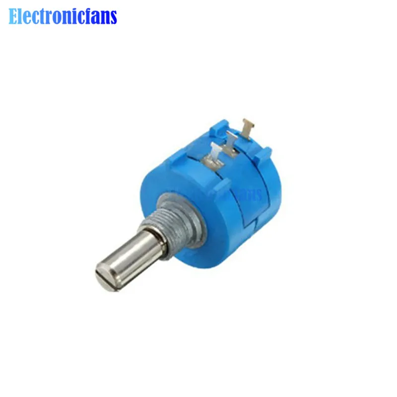 Поворотный проволочный прецизионный потенциометр 3590S 2 502L 10 оборотов 5 кОм|rotary