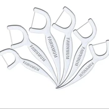 Зубная нить для взрослых зубы Палочки ультра-тонкой нити арки зубная нить зубная Палочки модные Портативный зубы чистыми stick зуб Палочки s