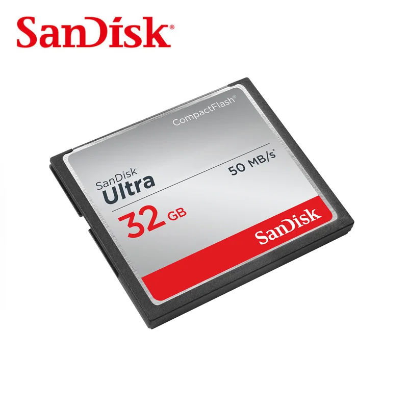 Оригинальный SanDisk Ultra Compact Flash карты памяти CF карта 8 ГБ 16 32 50 МБ/с. для камеры (камера