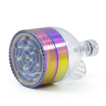 

Rainbow Color Metal 3Part 63mm Mill Smoke Spice Muller Grinder Tobacco Herb Spice Crusher Cracker Muller with Cone Roller Maker