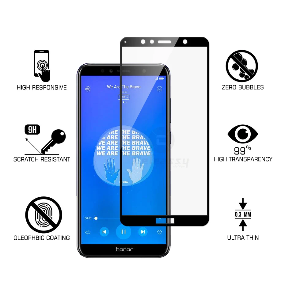 Honor 7A Pro tempered glass (6)