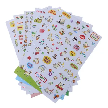 

1Pc Korean Cute Funny Cartoon Stickers Diary Scrapbook Calendar Label Decoration C26